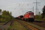 Br 232/182953/232-908-4-mit-einem-gemischten-gueterzug 232 908-4 mit einem Gemischten Gterzug in Lintorf in Richtung Dsseldorf